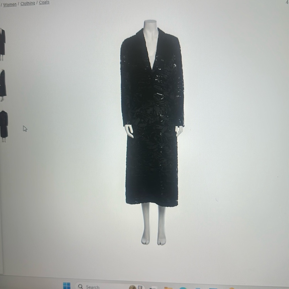 Co. Faux Fur Coat